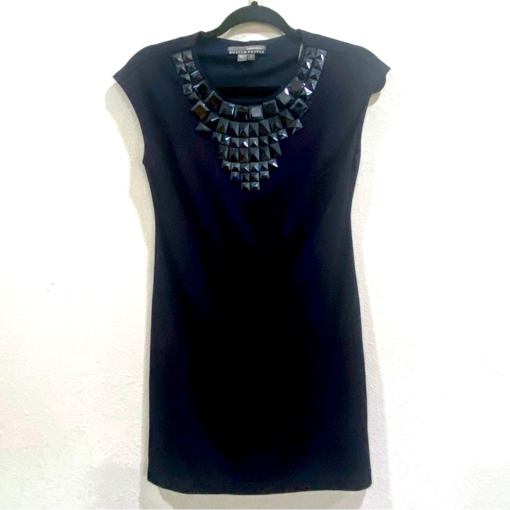 Muse For Boston Proper Dress Women’s‎ Size 2 Navy Sleeveless